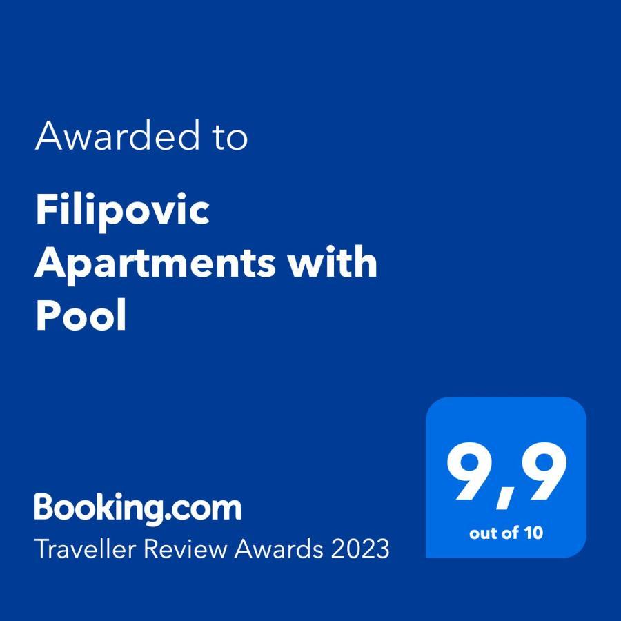 Filipovic Apartments With Pool Biograd Na Moru Exterior foto